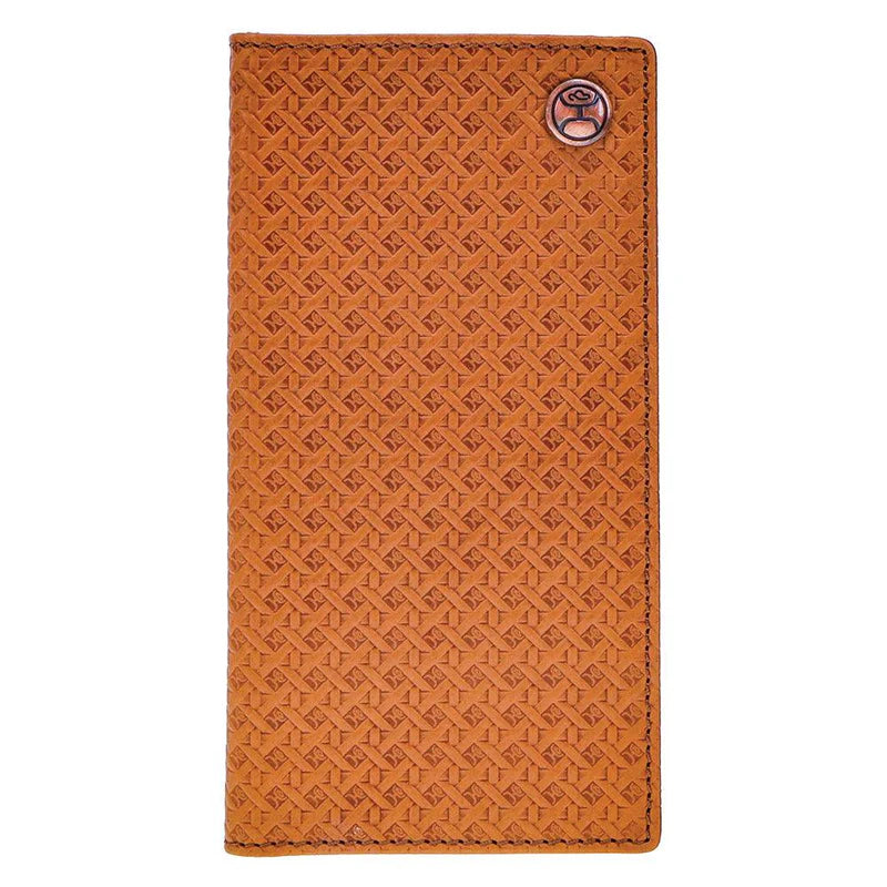 Hooey Basket Weave Rodeo Wallet STYLE HW002-TN