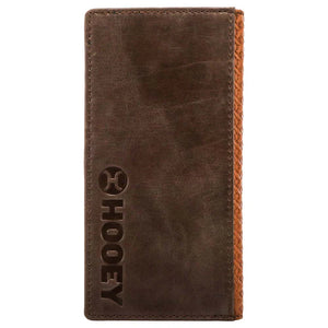 Hooey Basket Weave Rodeo Wallet STYLE HW002-TN