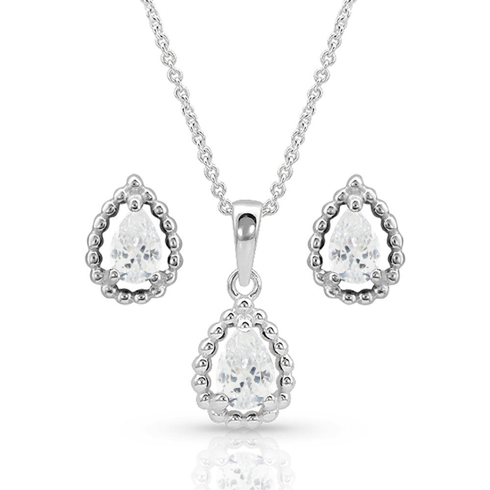 Montana Silversmiths Teardrop Jewelry Set STYLE JS4652