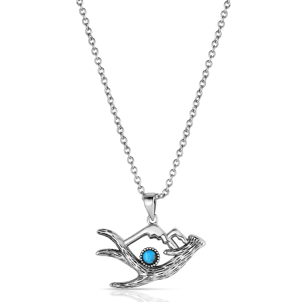 Montana Silversmiths Highline Trail Turquoise Necklace STYLE KTNC6593B