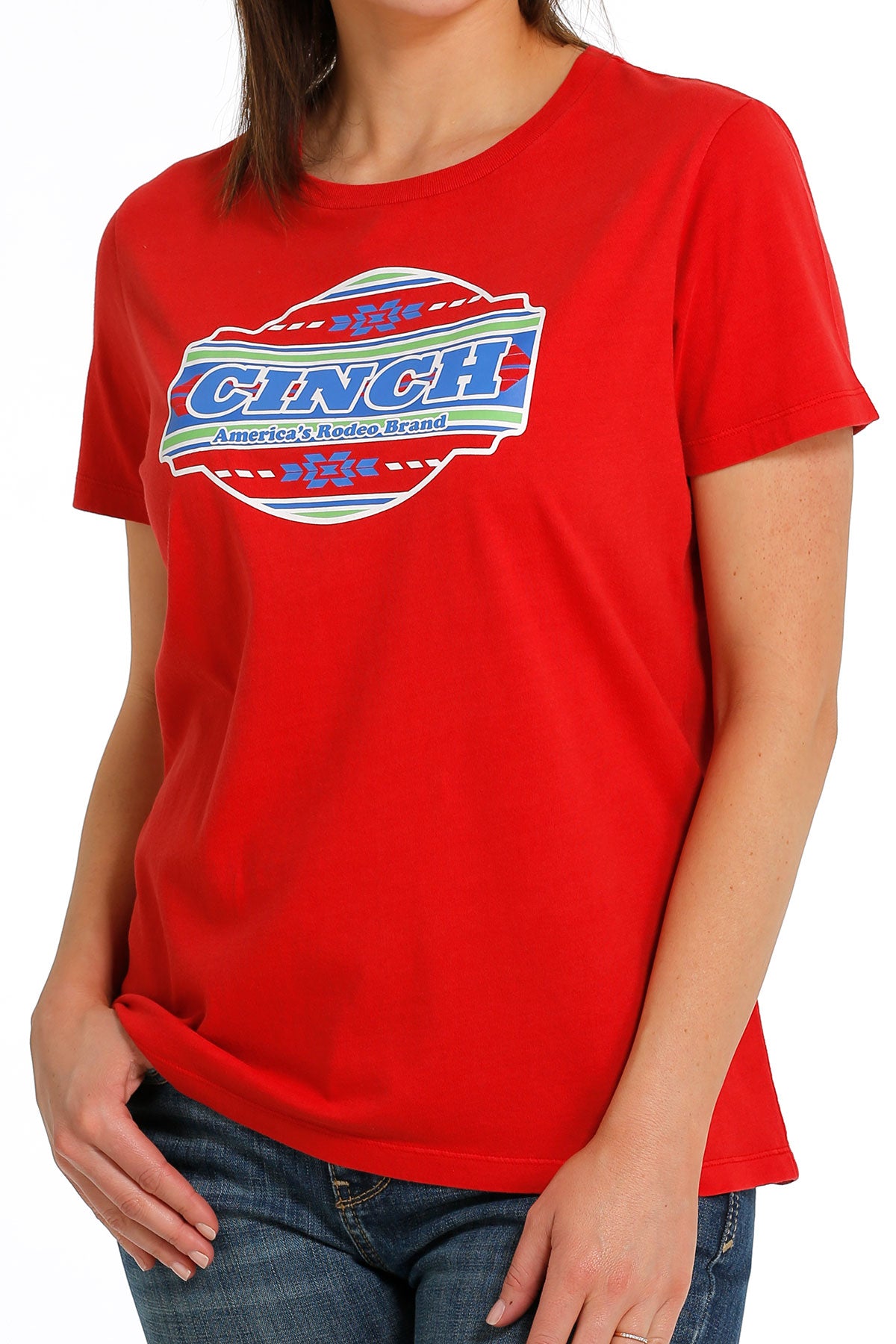 Cinch Women's Short Sleeve Shirt STYLE MSK7901004