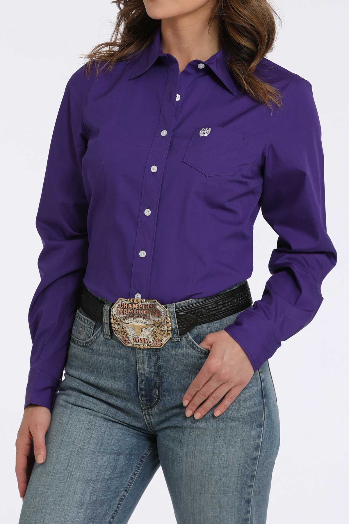 Cinch Women's Long Sleeve Shirt STYLE MSW9164076