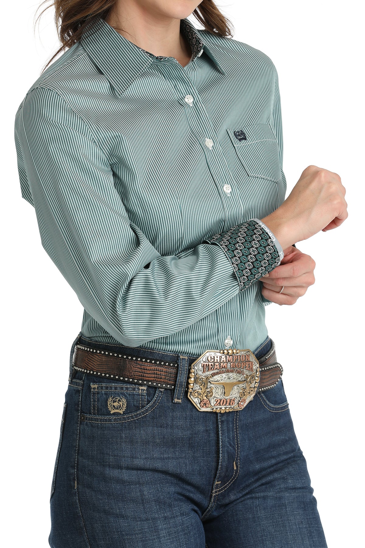 Cinch Women's Long Sleeve Shirt STYLE MSW9164224