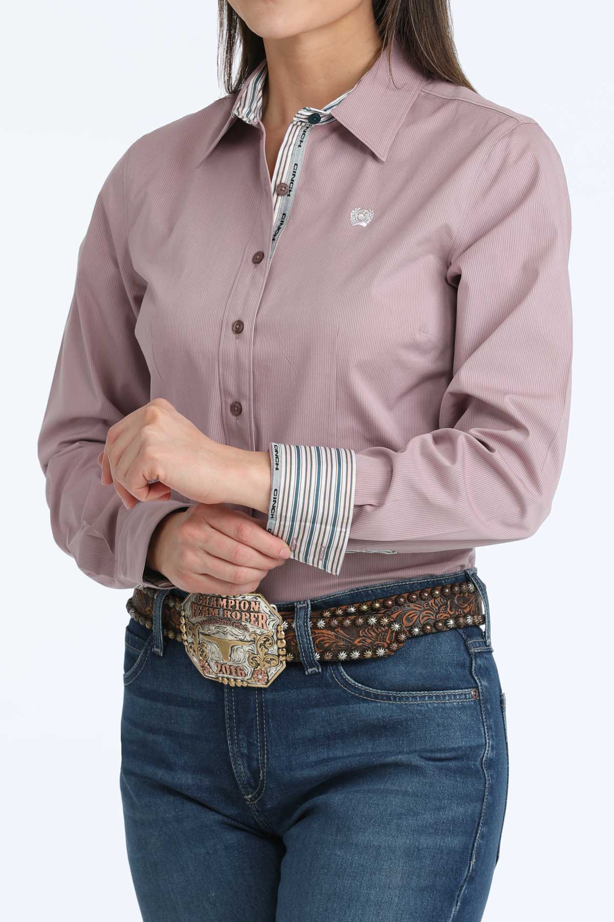 Cinch Women's Long Sleeve Shirt STYLE MSW9165084