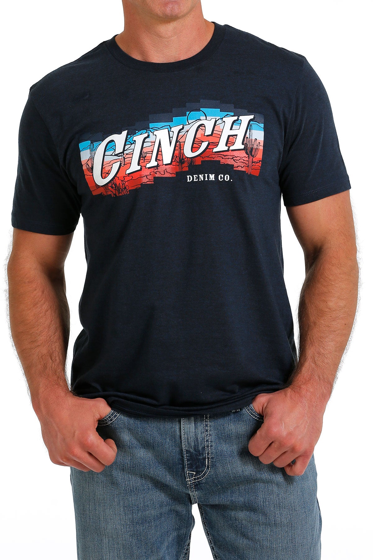 Cinch Men's Short Sleeve T-Shirt STYLE MTT1690567