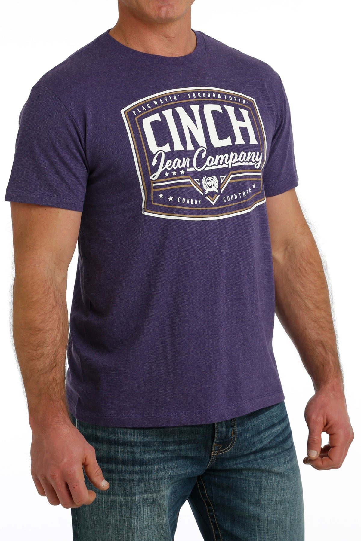 Cinch Men's Short Sleeve T-Shirt STYLE MTT1690614