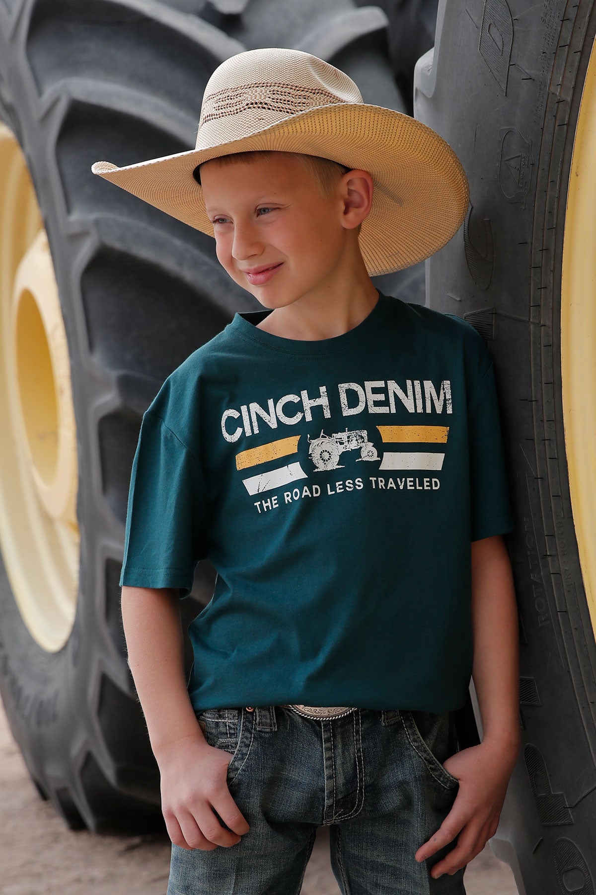Cinch Boy's Short Sleeve T-Shirt STYLE MTT7670131