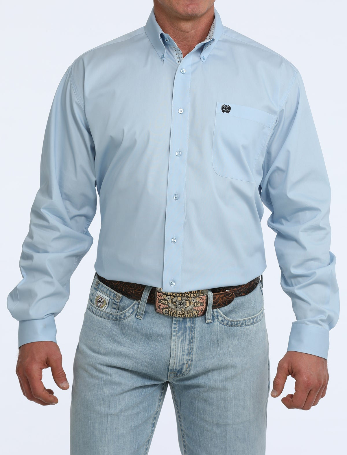 Cinch Men's Long Sleeve Shirt STYLE MTW1106125