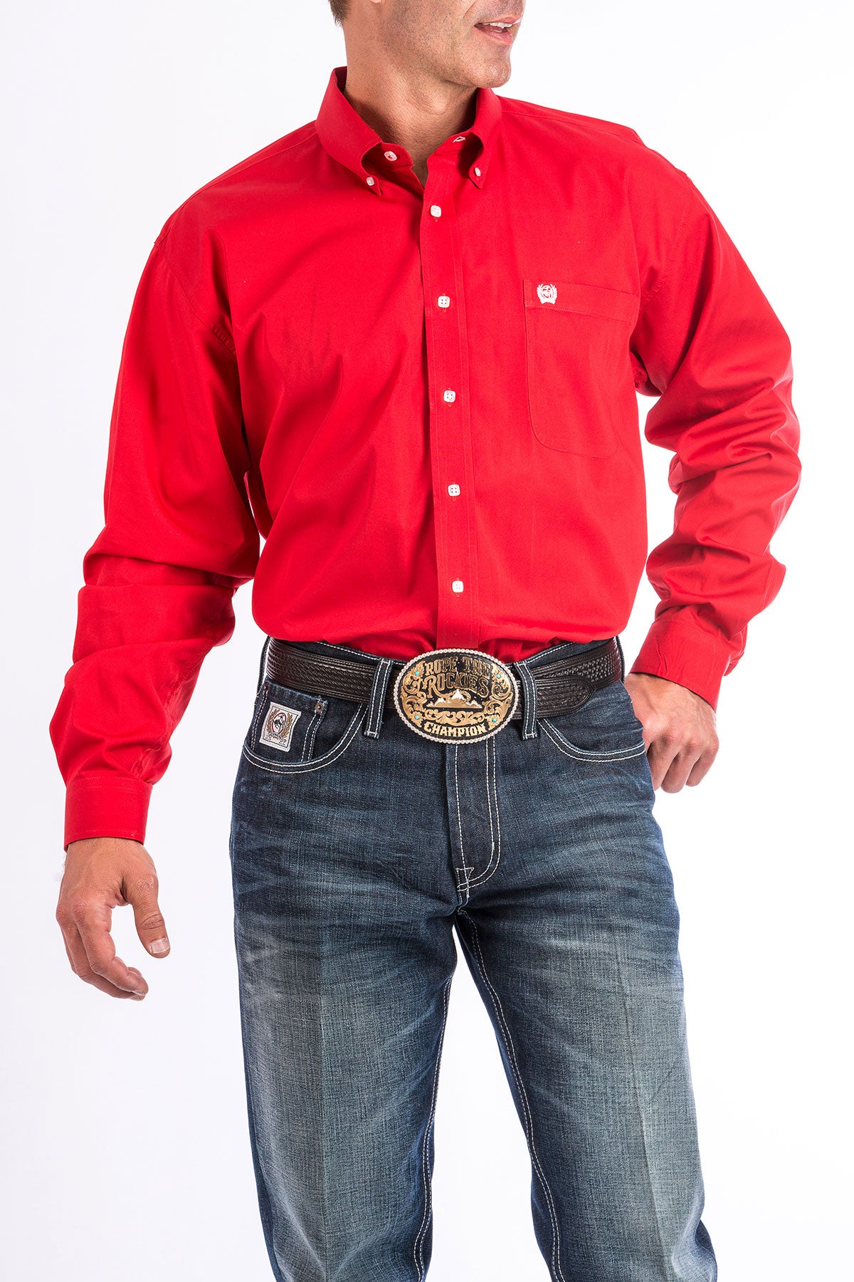 Cinch Men's Long Sleeve Shirt STYLE MTW1103313