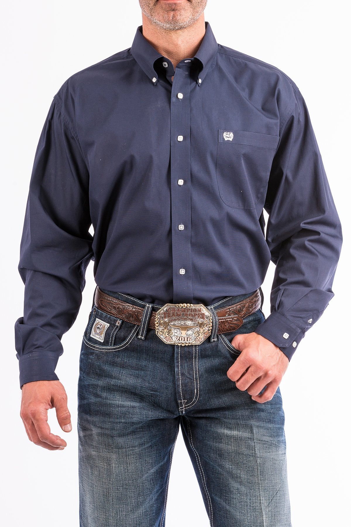 Cinch Men's Long Sleeve Shirt STYLE MTW1104667