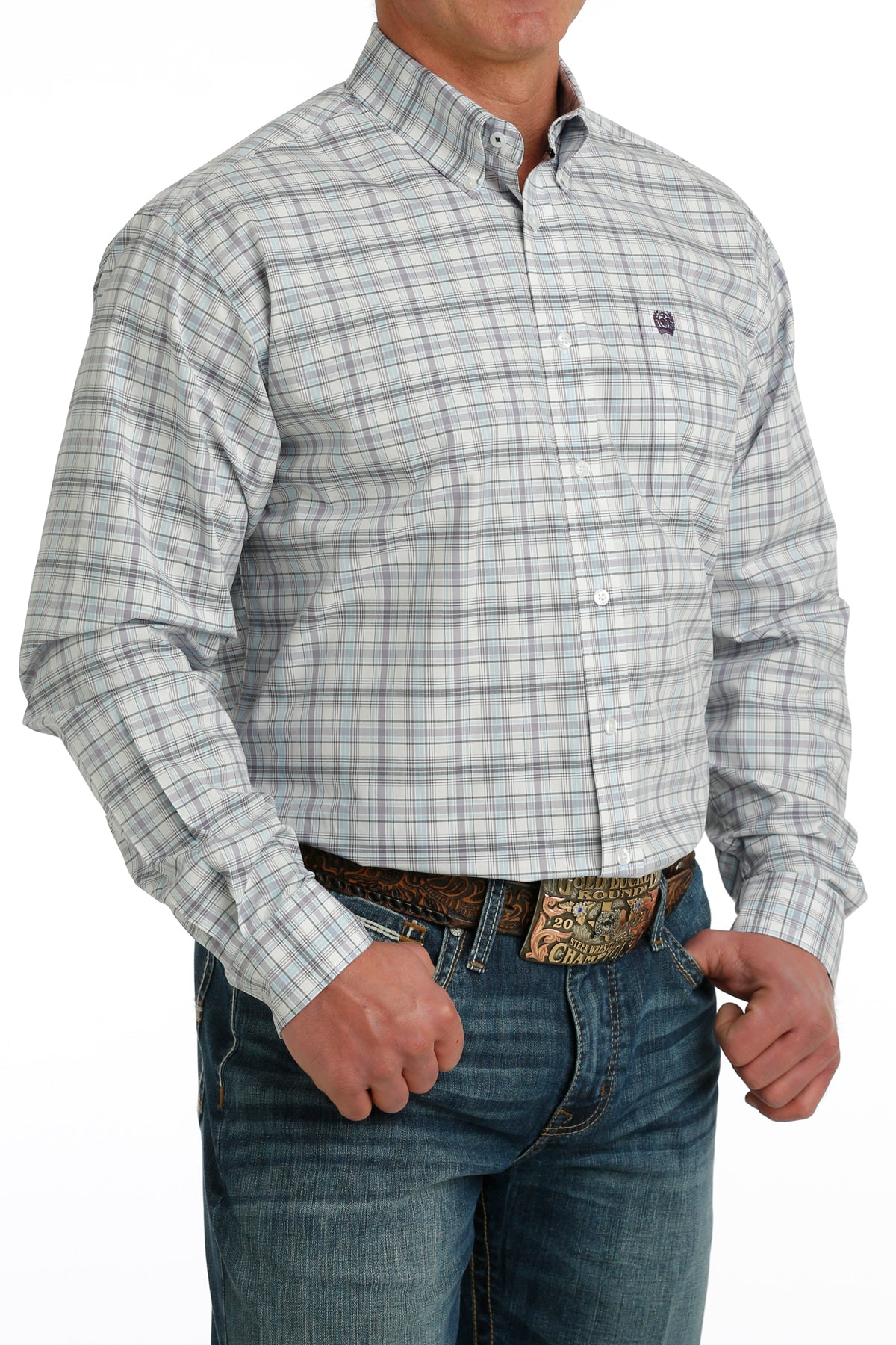 Cinch Men's Long Sleeve Shirt STYLE MTW1105733