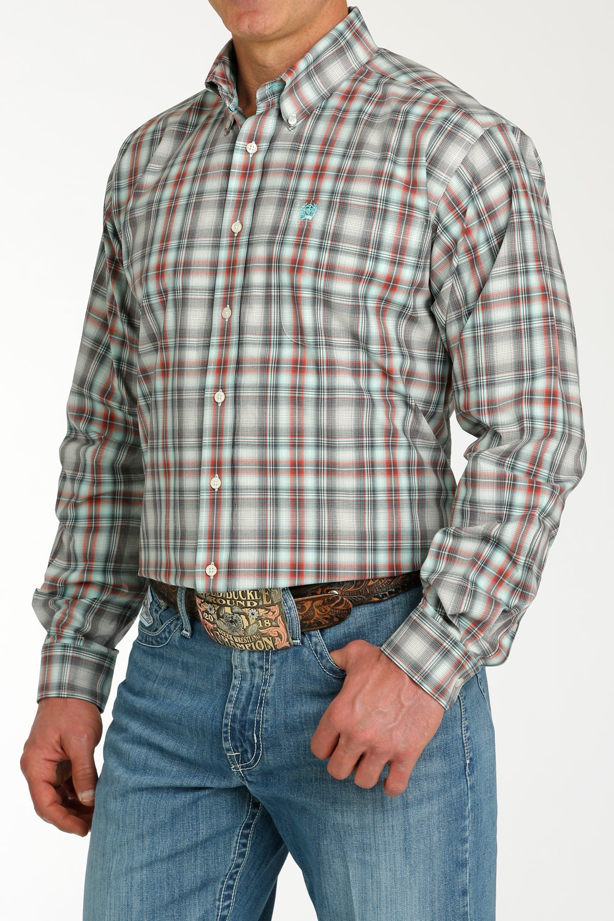 Cinch Men's Long Sleeve Shirt STYLE MTW1105750