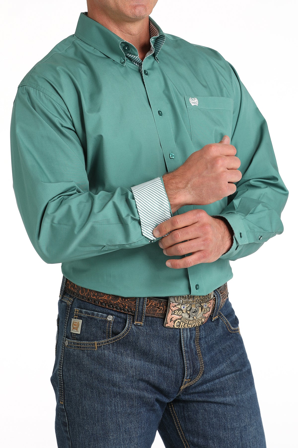 Cinch Men's Long Sleeve Shirt STYLE MTW1105826