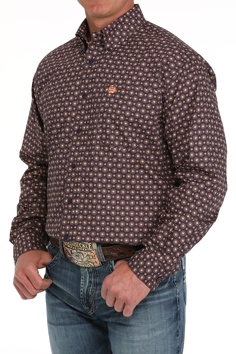 Cinch Men's Long Sleeve Shirt STYLE MTW1105877