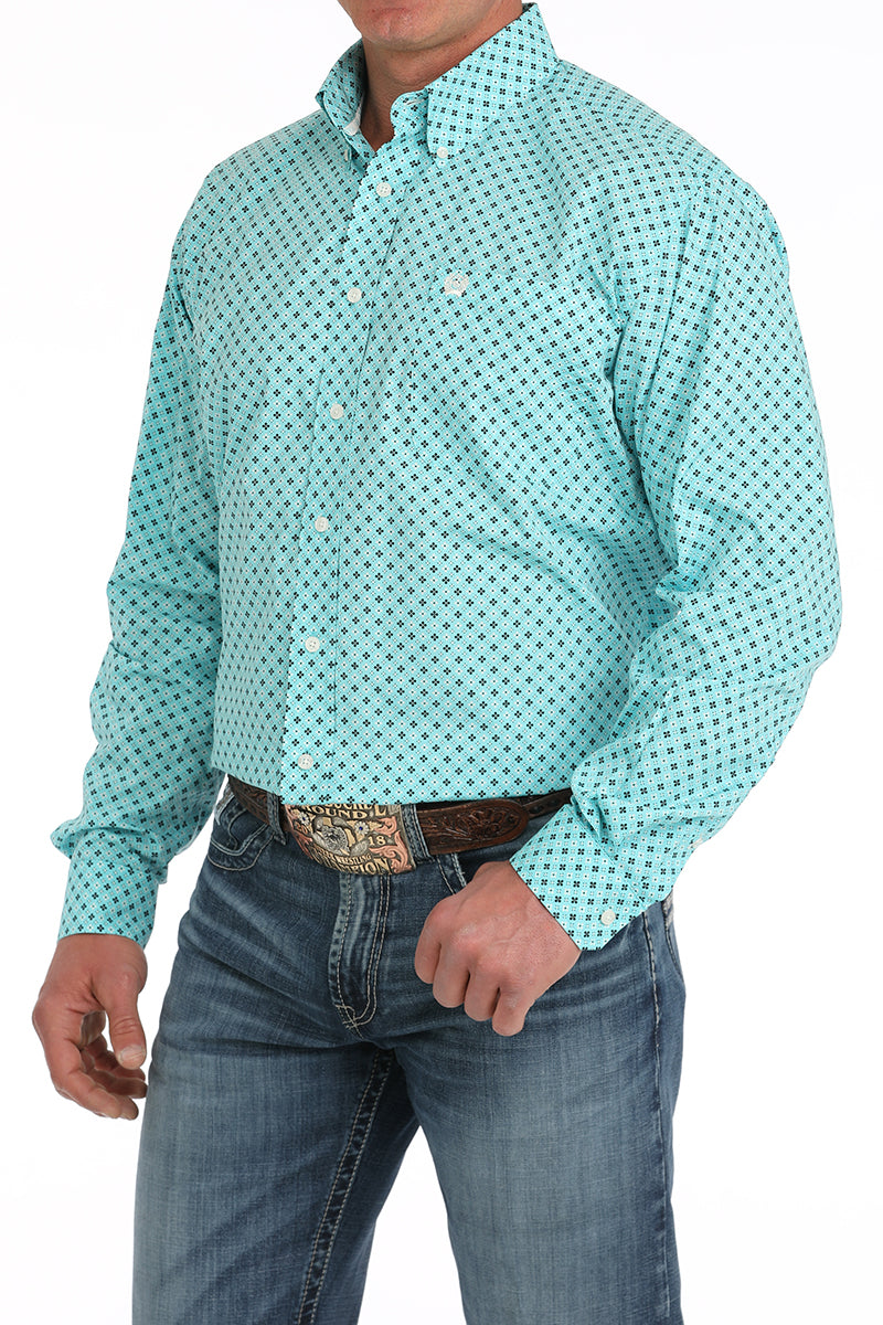 Cinch Men's Long Sleeve Shirt STYLE MTW1105904