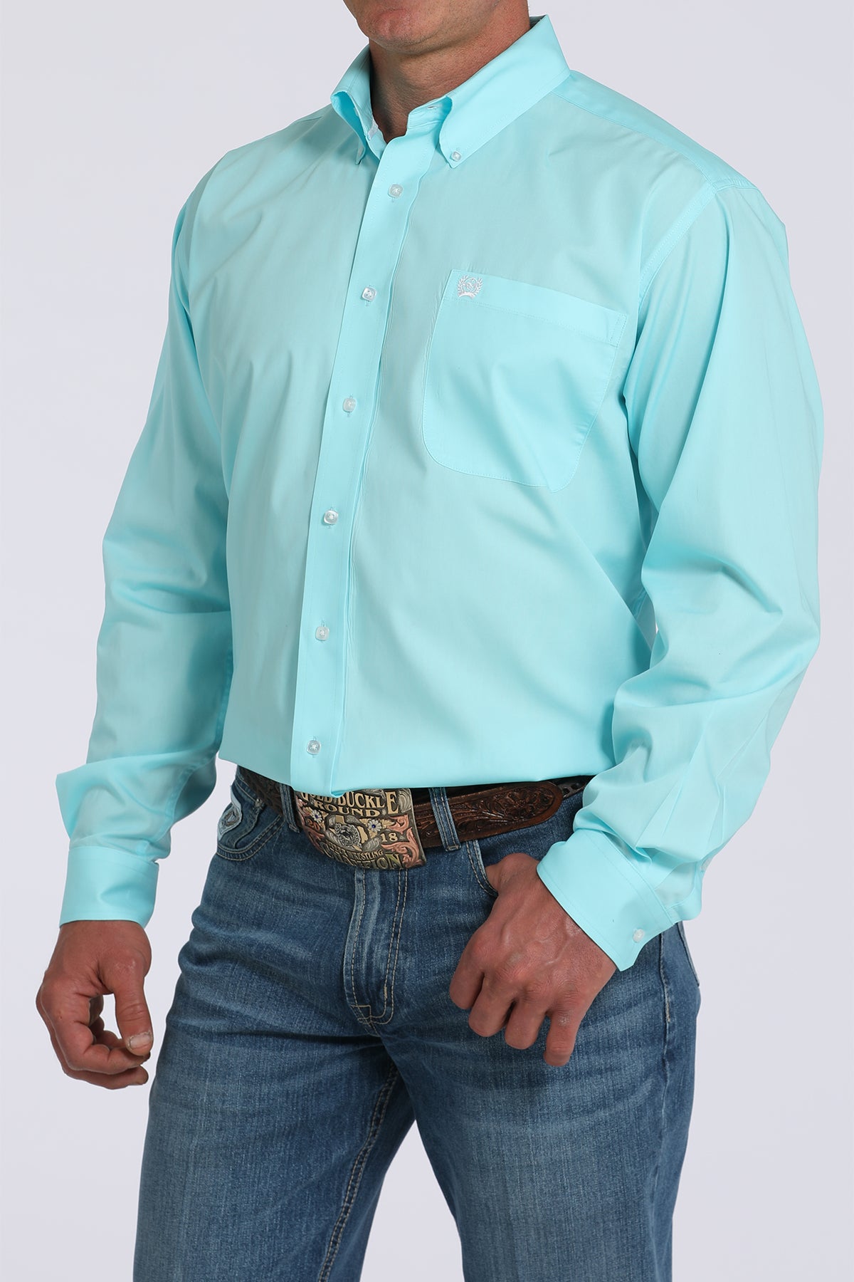 Cinch Men's Long Sleeve Shirt STYLE MTW1105923