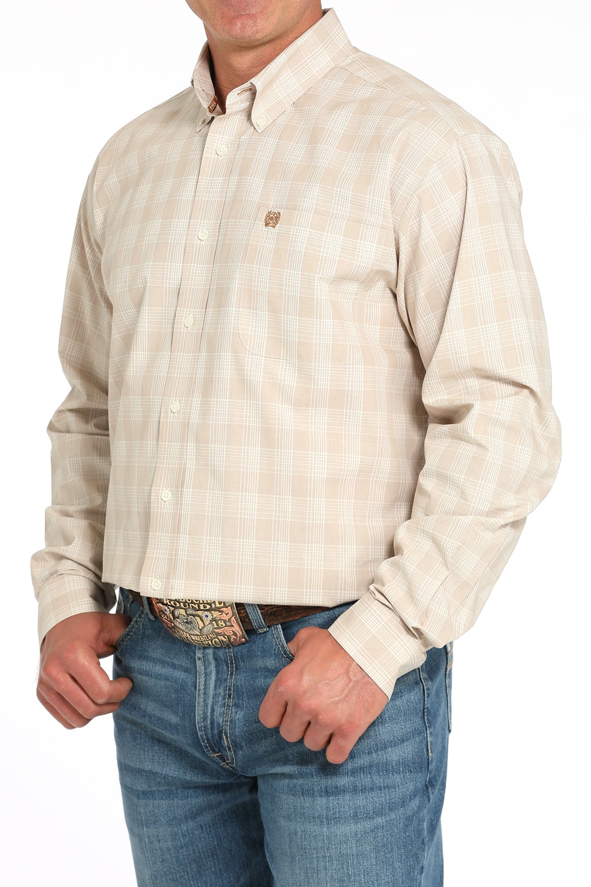 Cinch Men's Long Sleeve Shirt STYLE MTW1105940