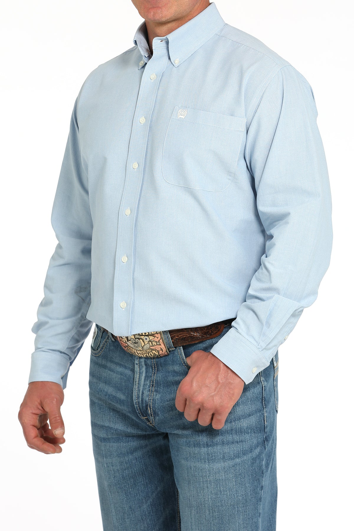 Cinch Men's Long Sleeve Shirt STYLE MTW1105949