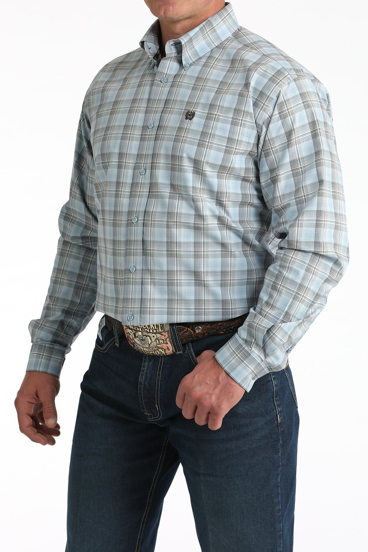 Cinch Men's Long Sleeve Shirt STYLE MTW1106000