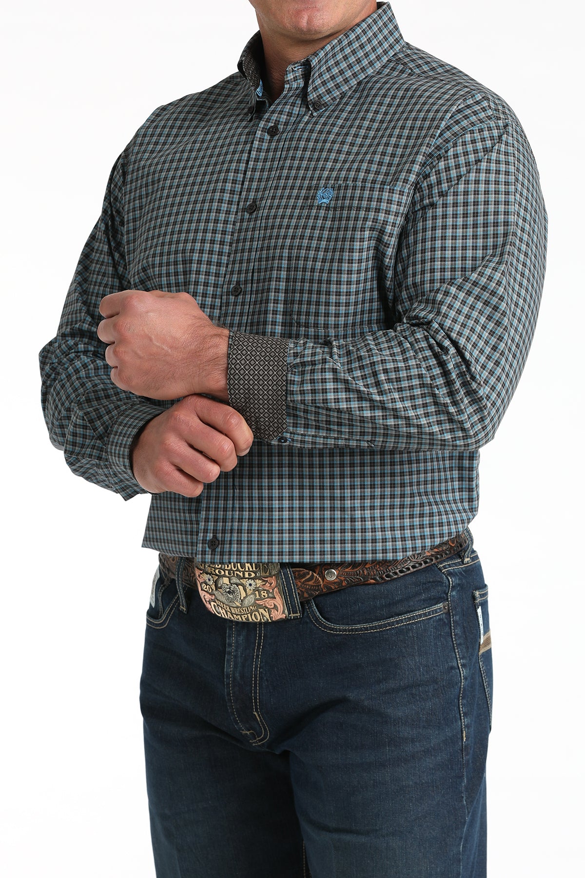 Cinch Men's Long Sleeve Shirt STYLE MTW1106006