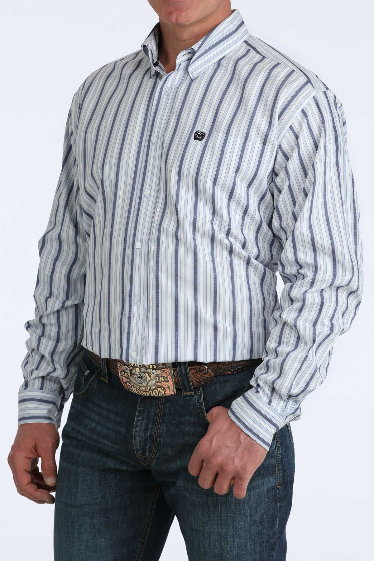Cinch Men's Long Sleeve Shirt STYLE MTW1106077