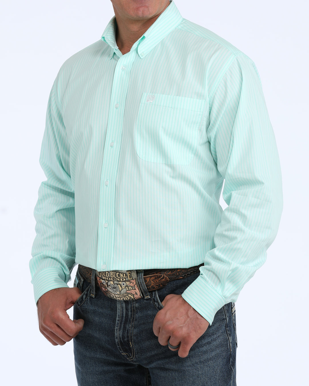 Cinch Men's Long Sleeve Shirt STYLE MTW1106166