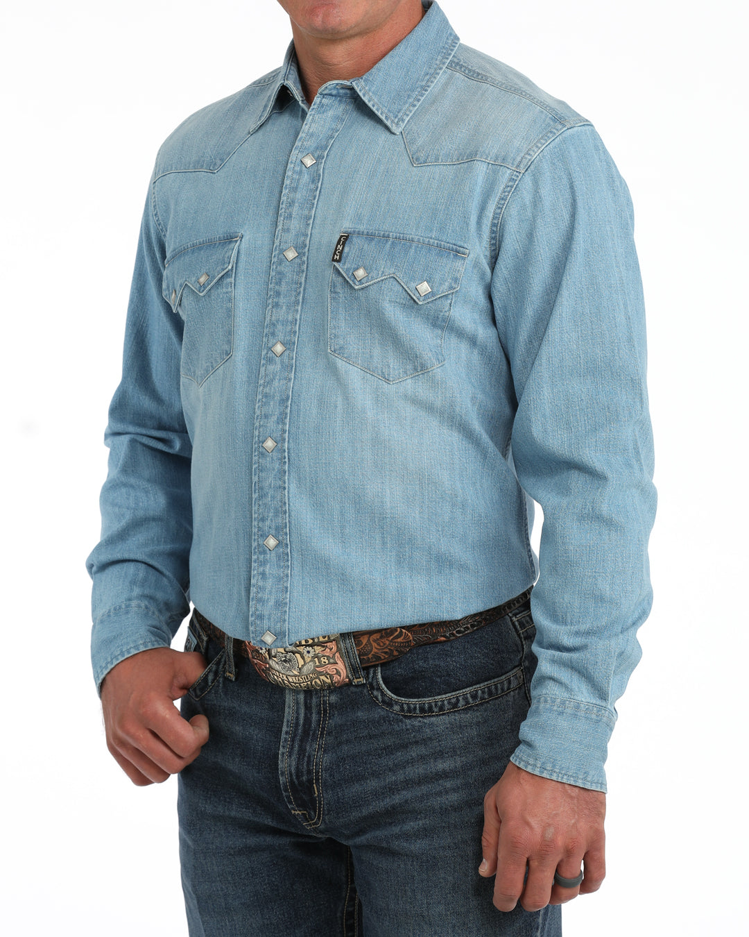 Cinch Men's Long Sleeve Shirt STYLE MTW1301096