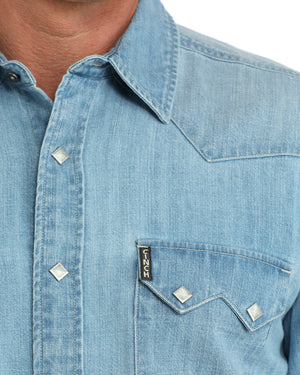 Cinch Men's Long Sleeve Shirt STYLE MTW1301096