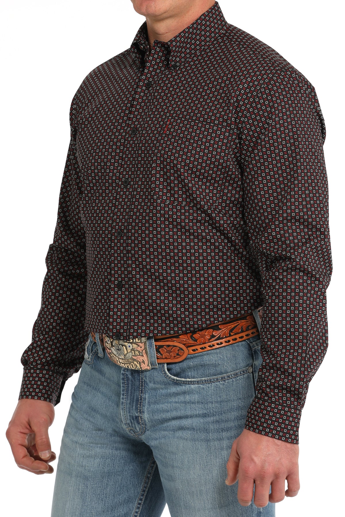 Cinch Men's Long Sleeve Shirt STYLE MTW1347117