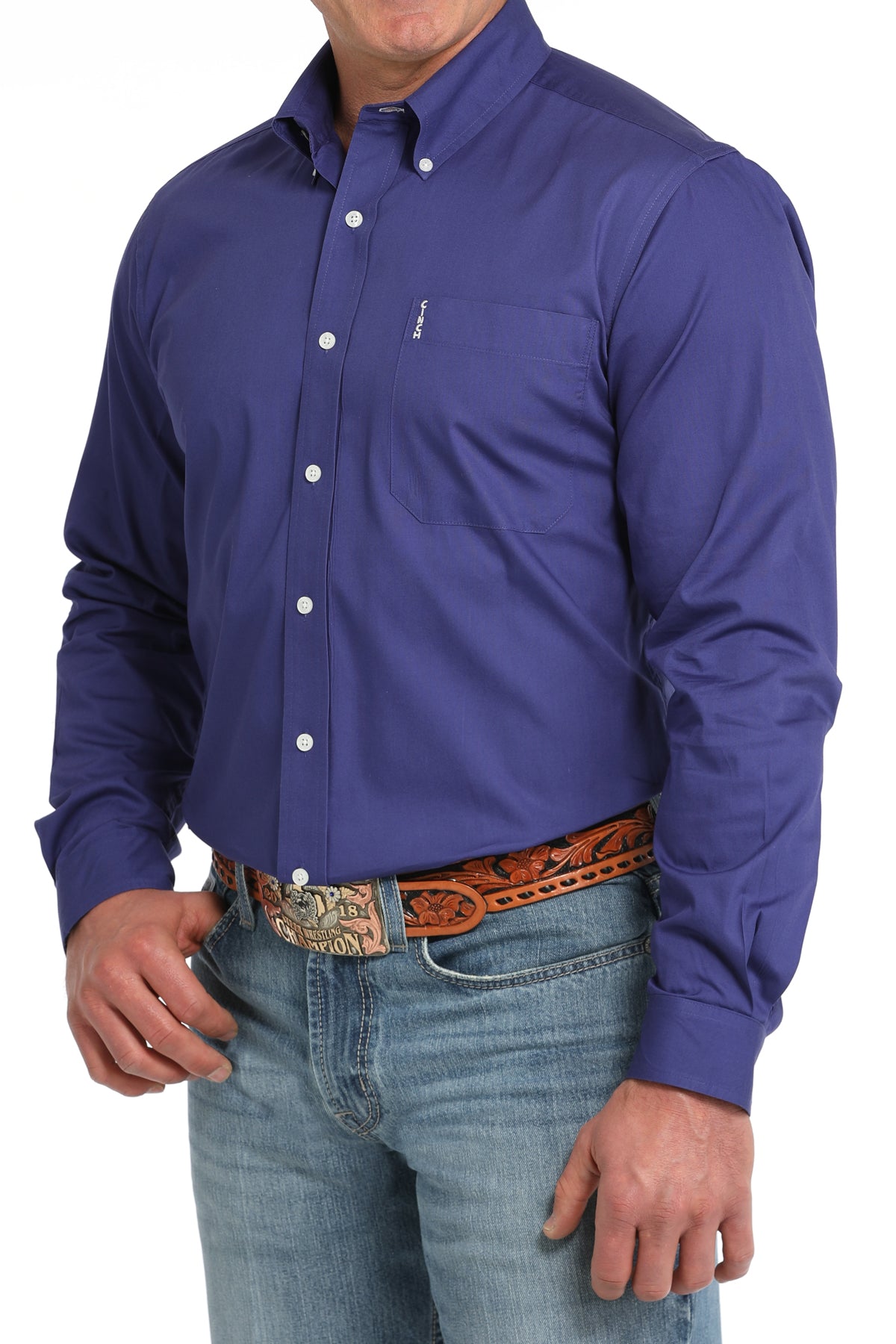 Cinch Men's Long Sleeve Shirt  STYLE MTW1347121