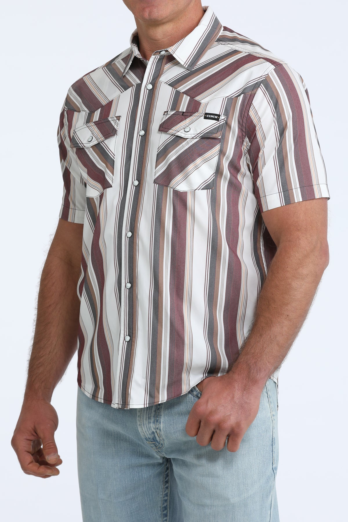 Cinch Men's Short Sleeve Shirt STYLE MTW1402015