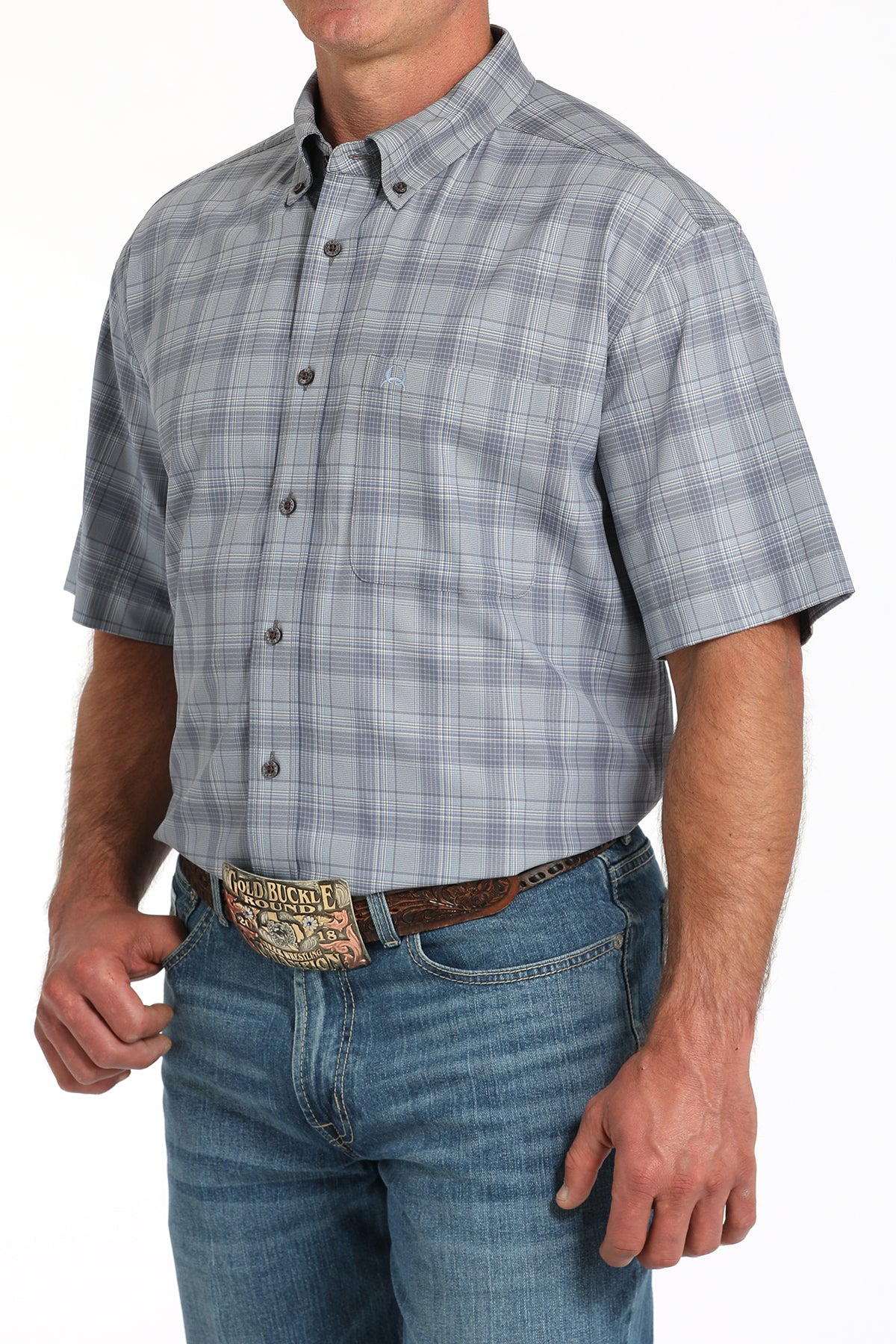 Cinch Men's Short Sleeve Shirt STYLE MTW1704153