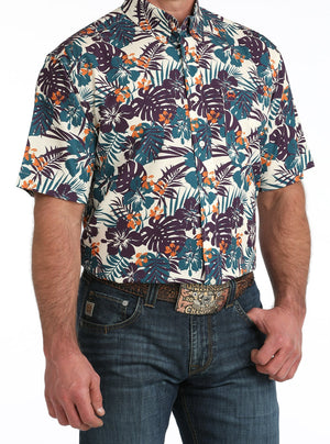 Cinch Men's Arenaflex Short Sleeve Shirt STYLE MTW1704163
