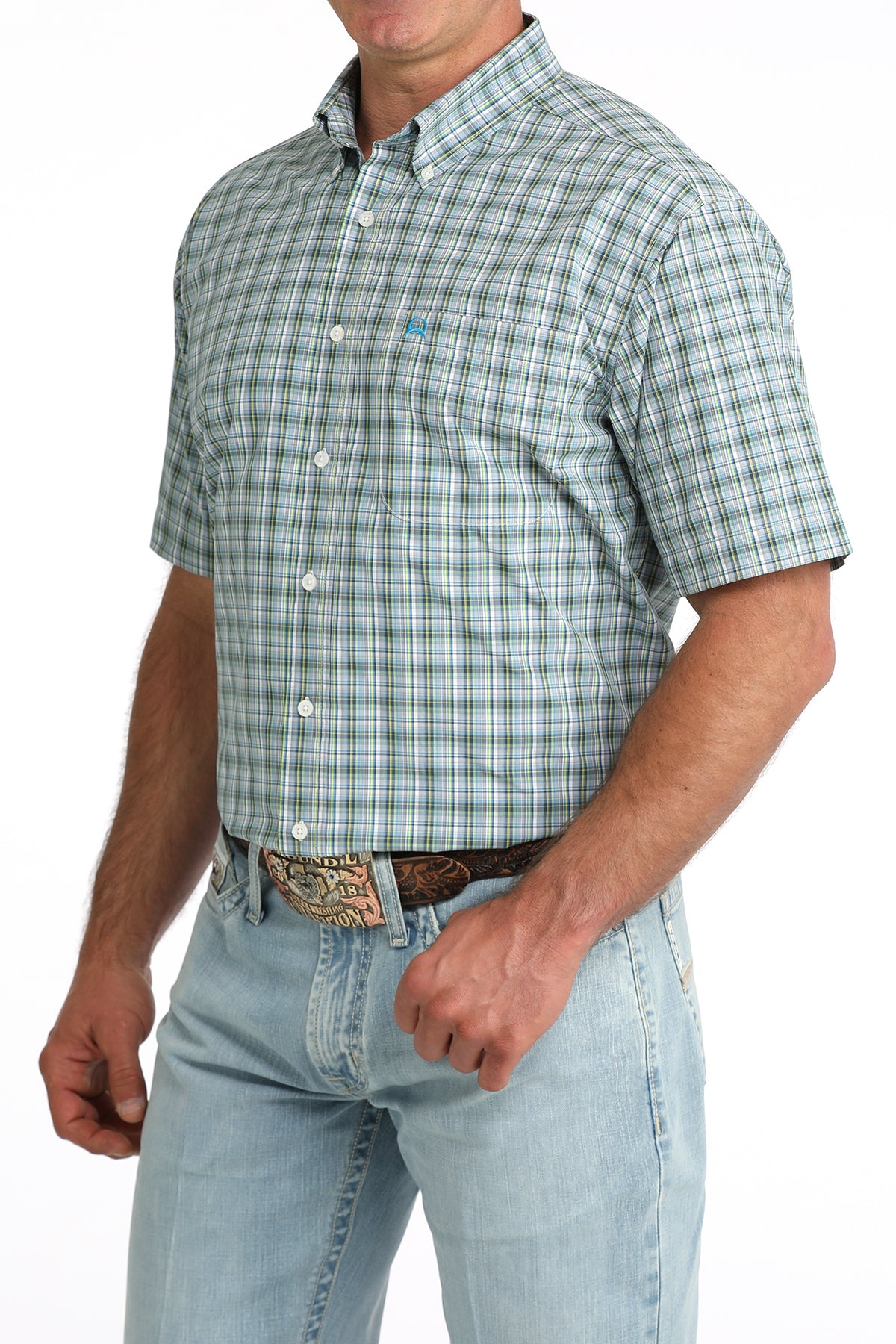 Cinch Men's Short Sleeve Shirt STYLE MTW1704169