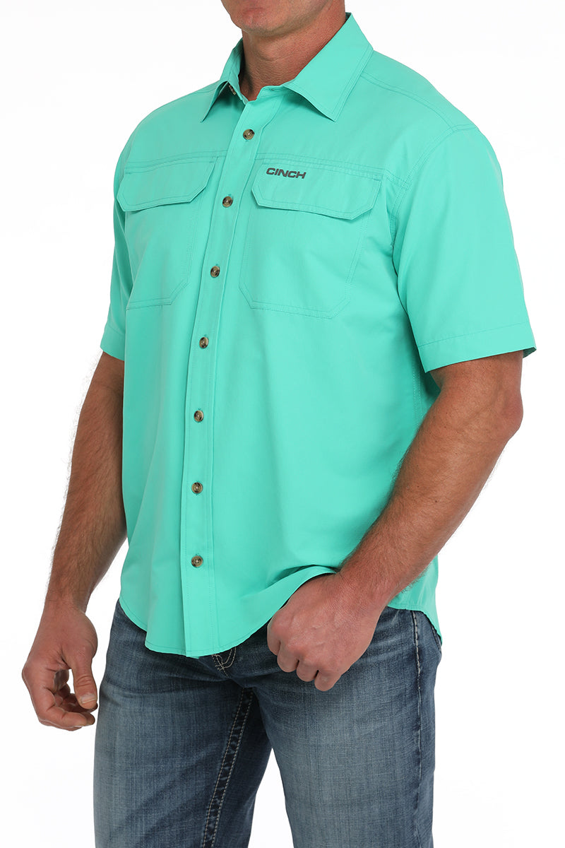 Cinch Men's Short Sleeve Shirt STYLE MTW1723001