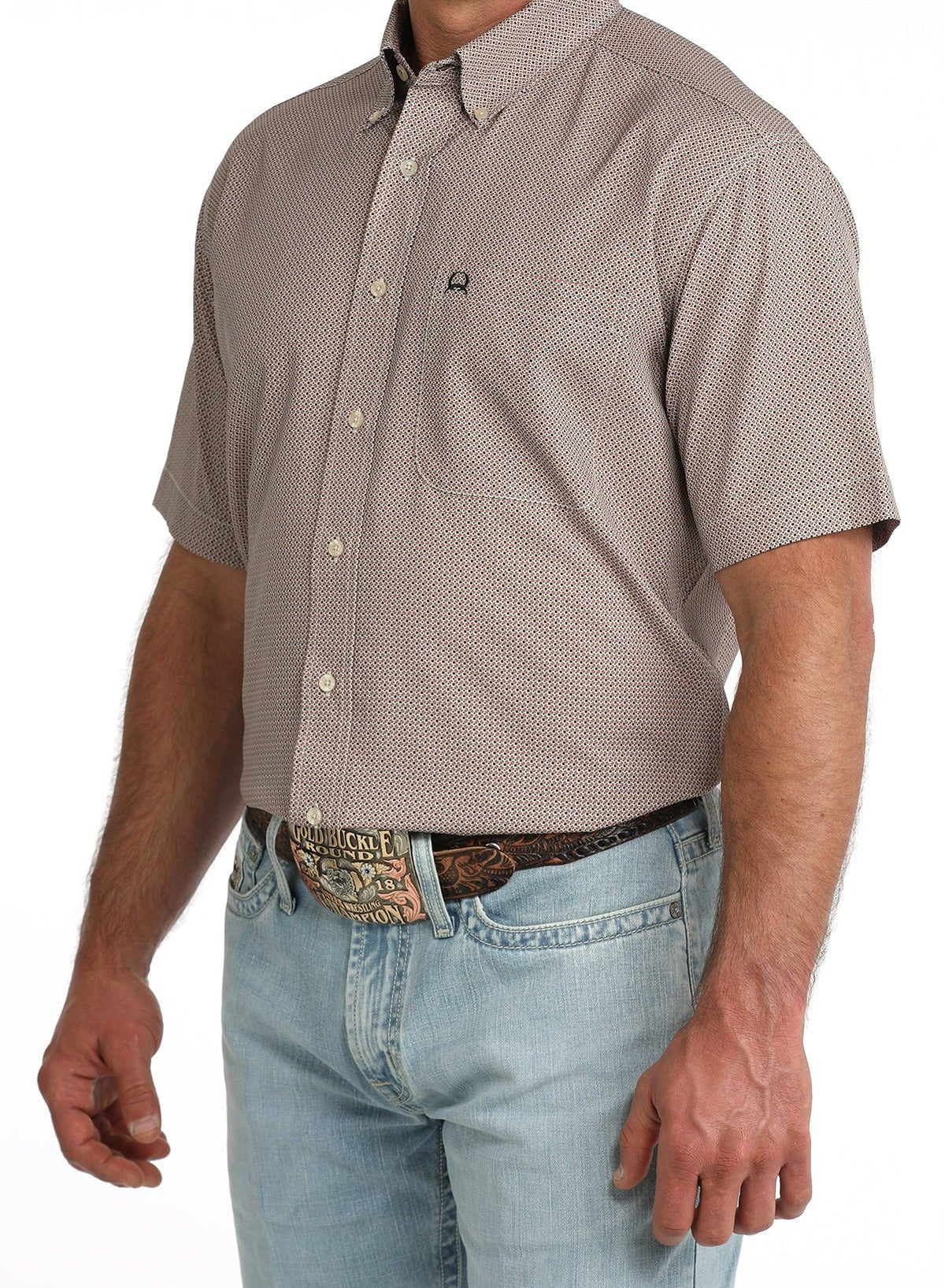 Cinch Men's Short Sleeve Shirt STYLE MTW1725006
