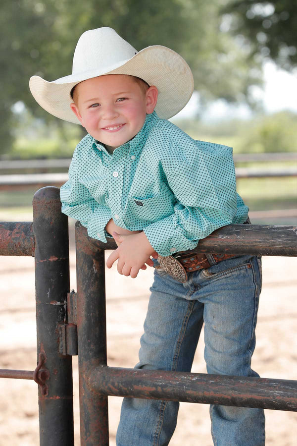 Cinch Boy's Long Sleeve Shirt Style Mtw7060343 - Bear Creek Western Store