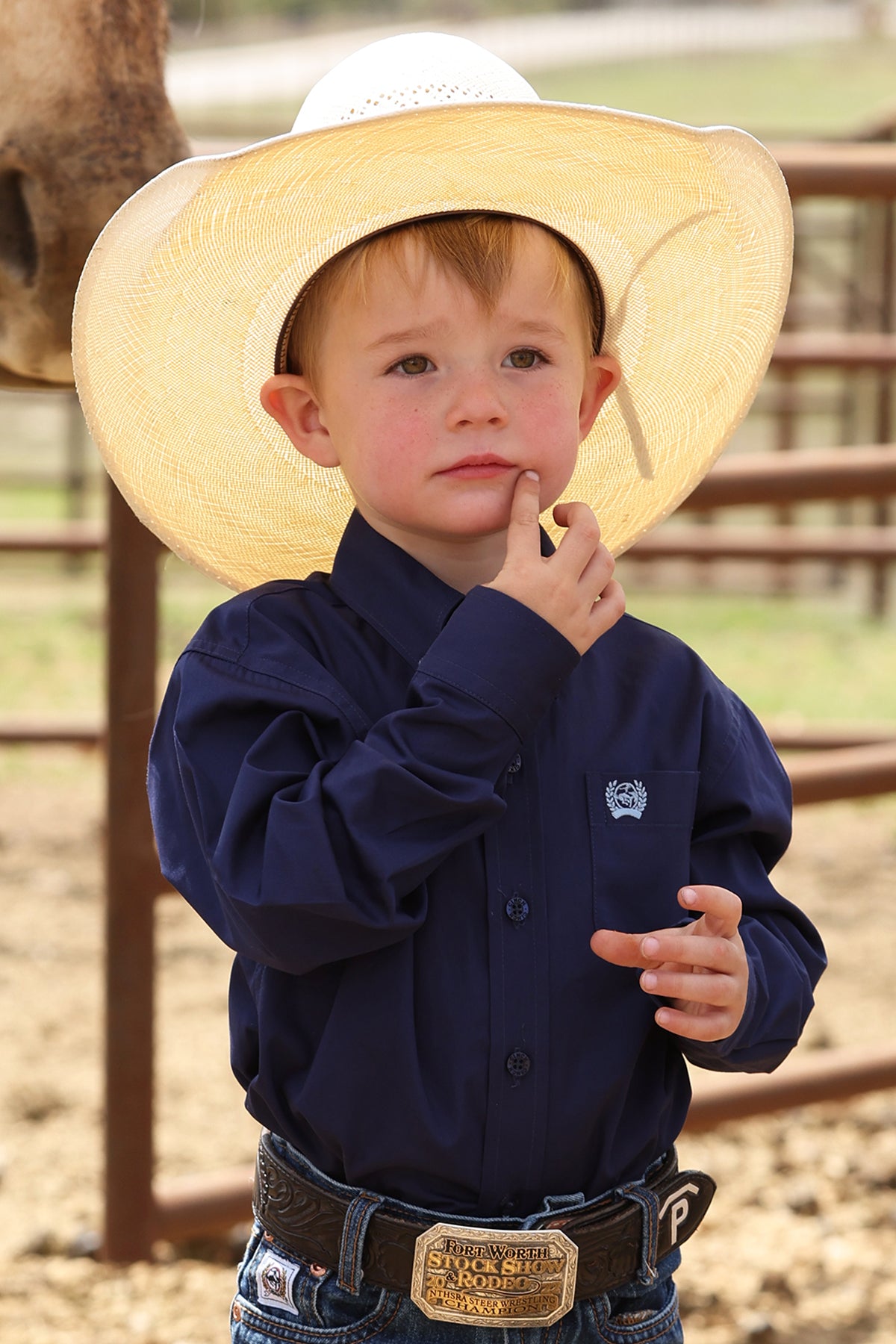 Cinch Toddler Boys Long Sleeve Shirt STYLE MTW7061412