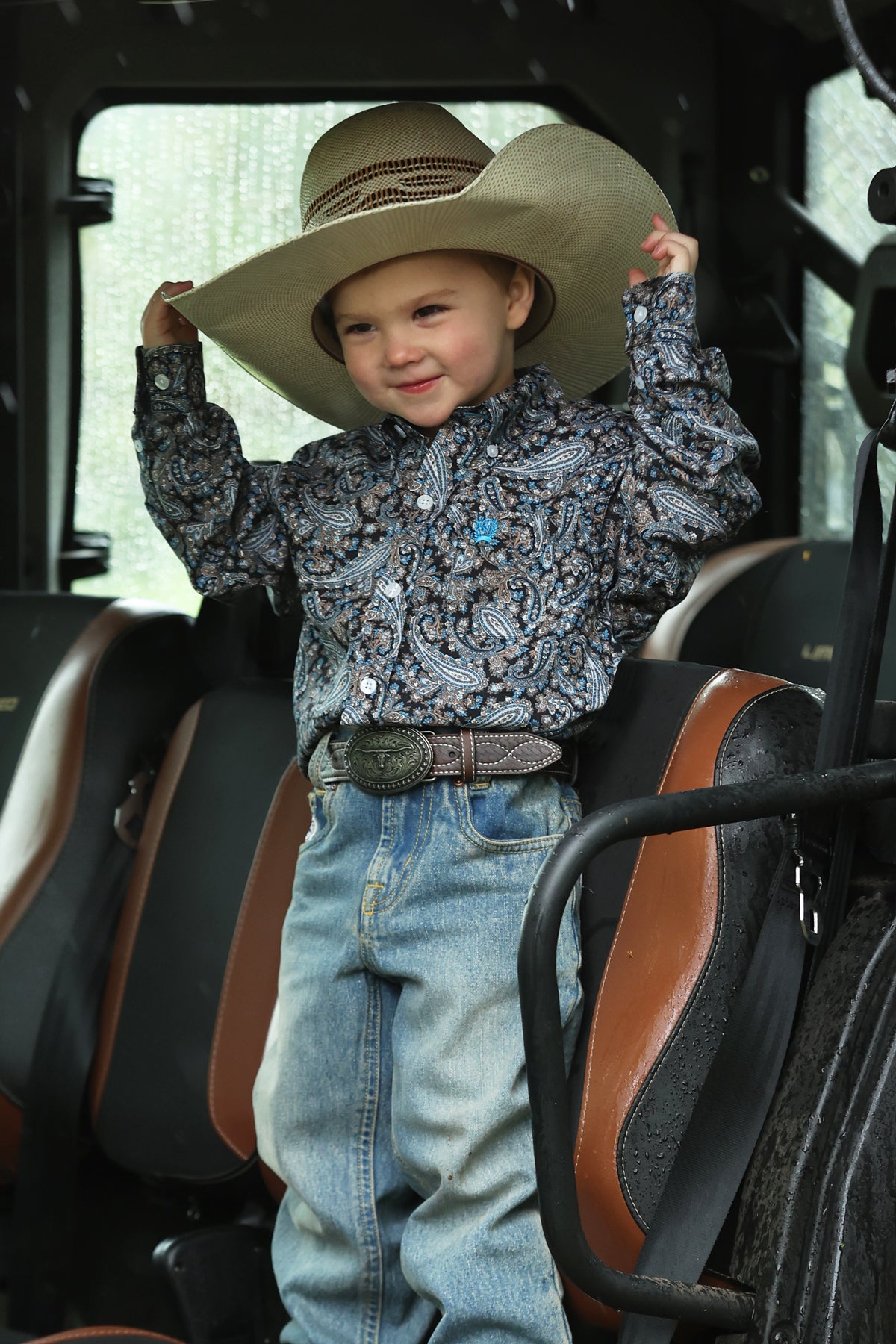 Cinch Toddler Boy's Long Sleeve Shirt STYLE MTW7061416