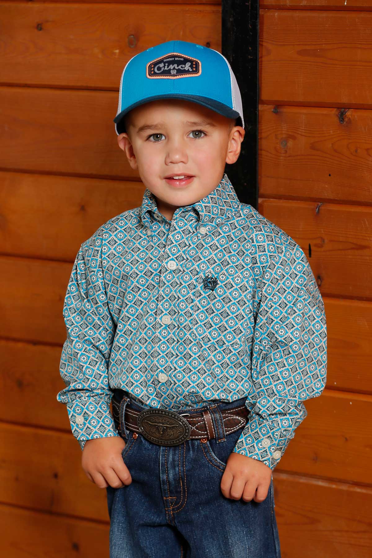 Cinch Infant Boy's Long Sleeve Shirt STYLE MTW7062386
