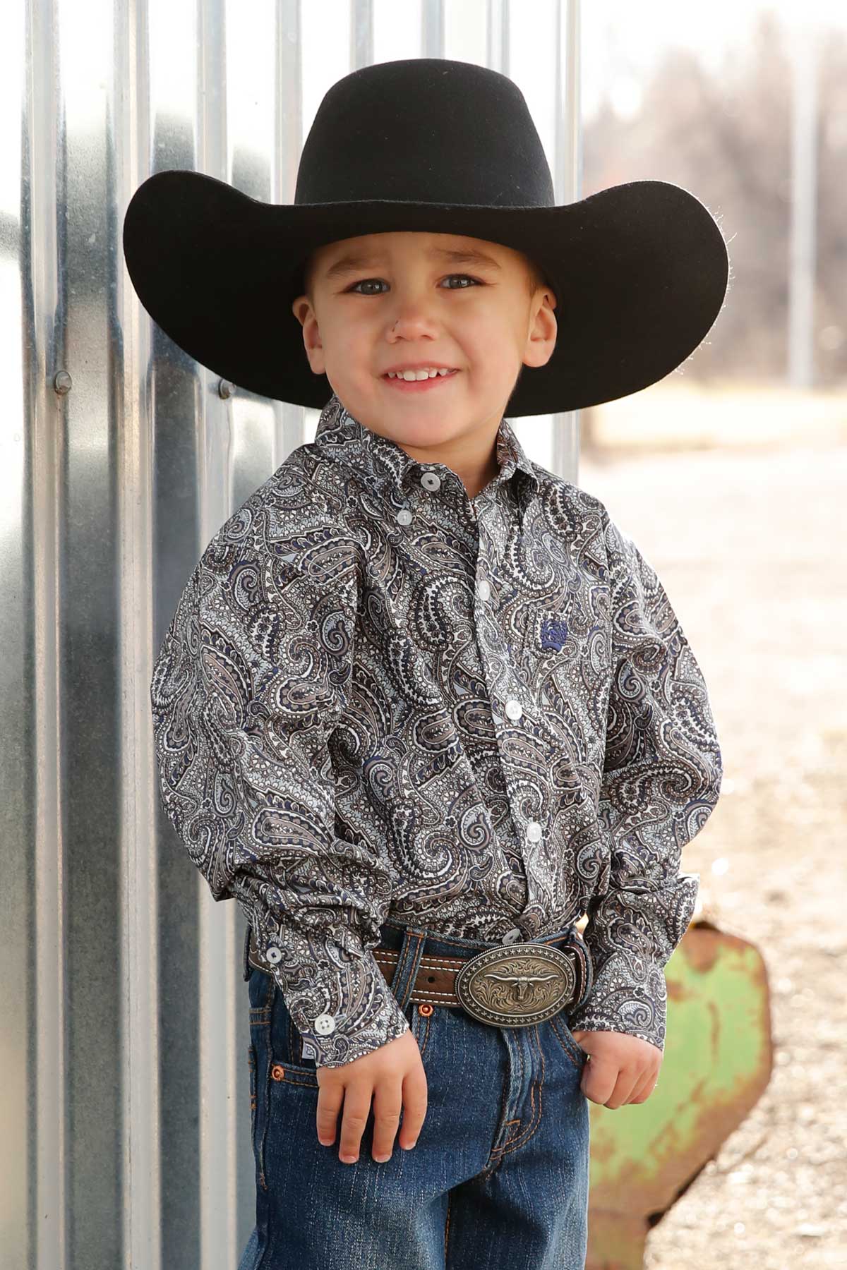 Cinch Infant/Toddler Boy's Long Sleeve Shirt STYLE MTW7062397