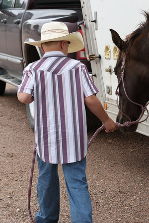 Cinch Boy's Short Sleeve Shirt STYLE MTW7171002