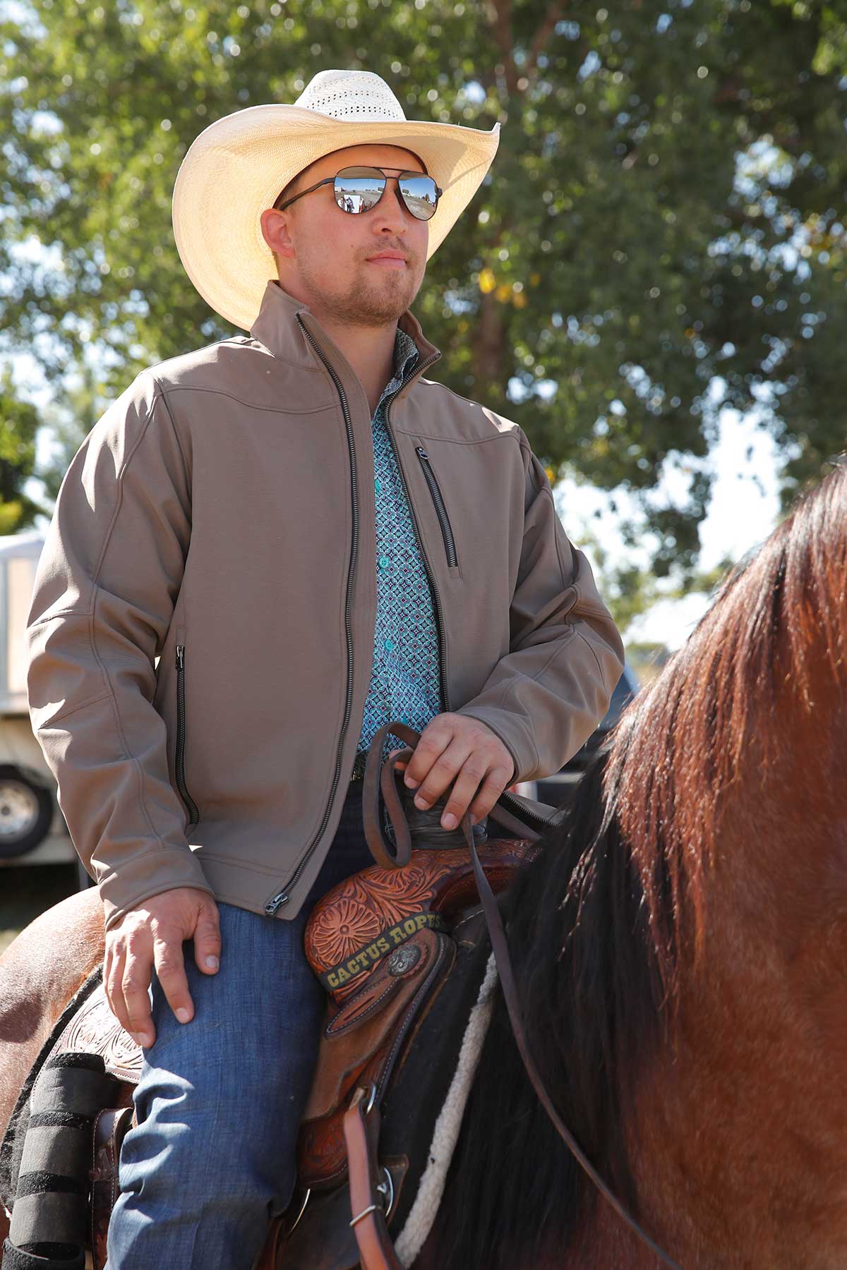 Cinch Men's Front Zip Jacket STYLE MWJ1539005