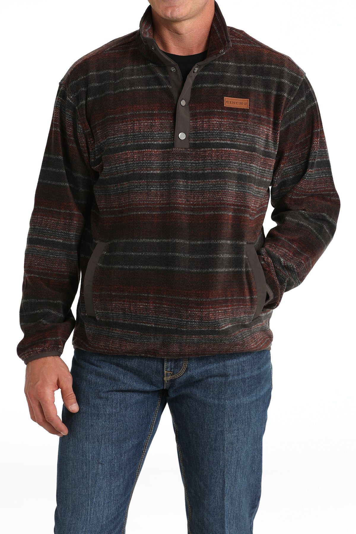 Cinch Men's Polar Fleece Pullover STYLE MWK1514023