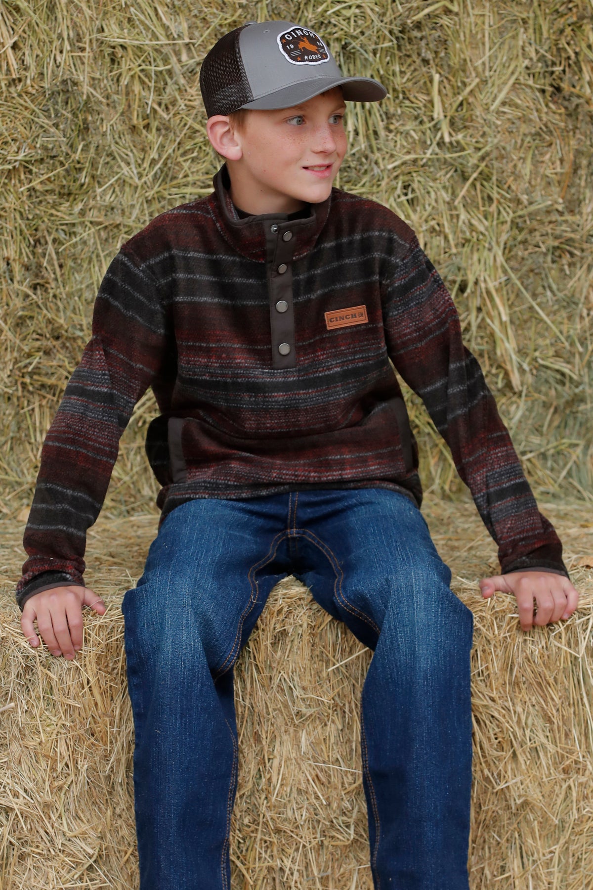 Cinch Boy's Polar Fleece STYLE MWK7590017