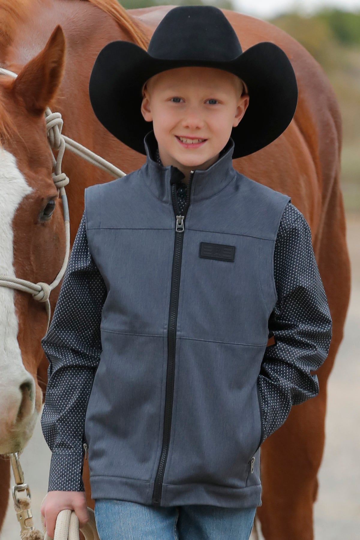 Cinch Boy's Bonded Vest STYLE MWV5160001