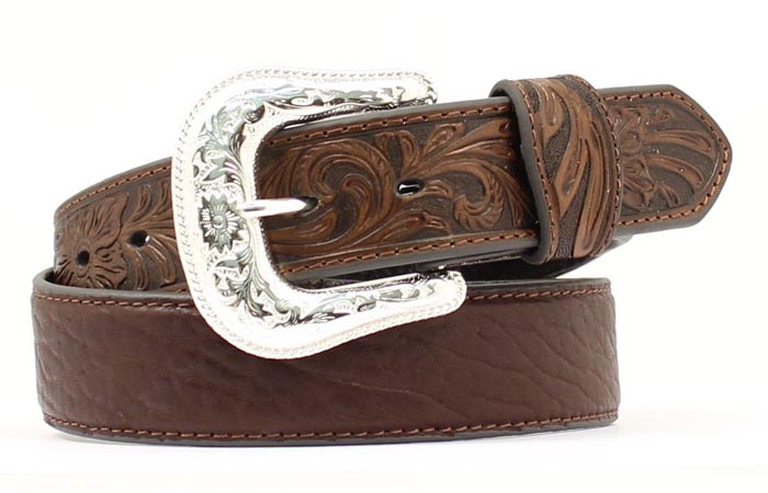 Nocona Men's Brown Bullhide Belt STYLE 2438902