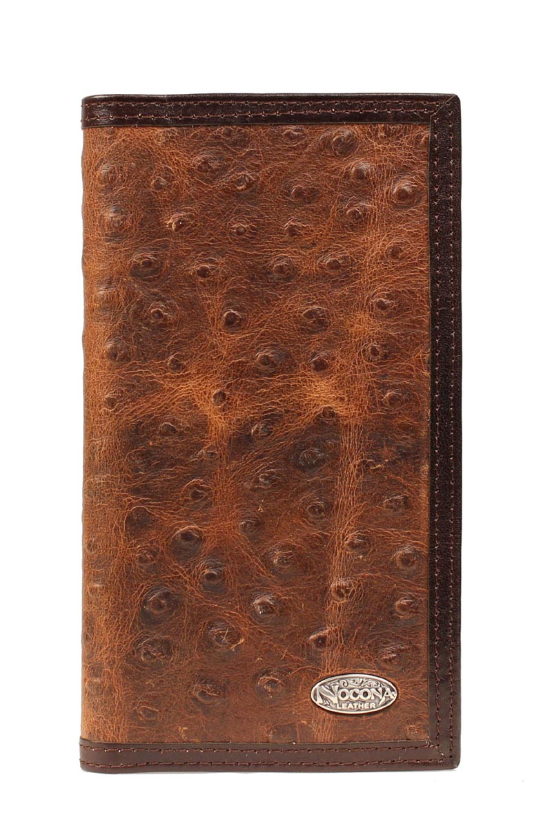 Nocona Ostrich Rodeo Wallet STYLE N5487602