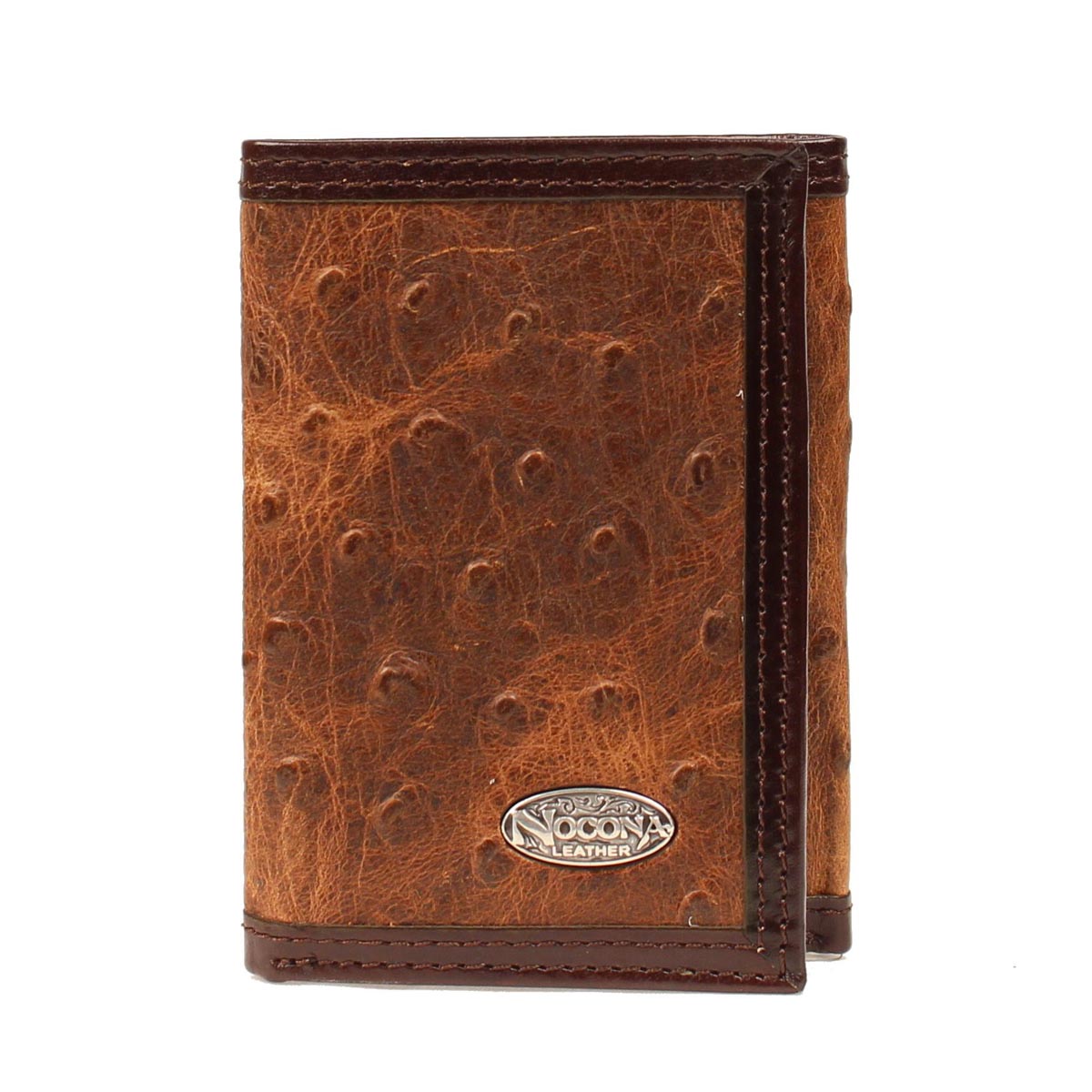 Nocona Ostrich Trifold Wallet STYLE N5487802