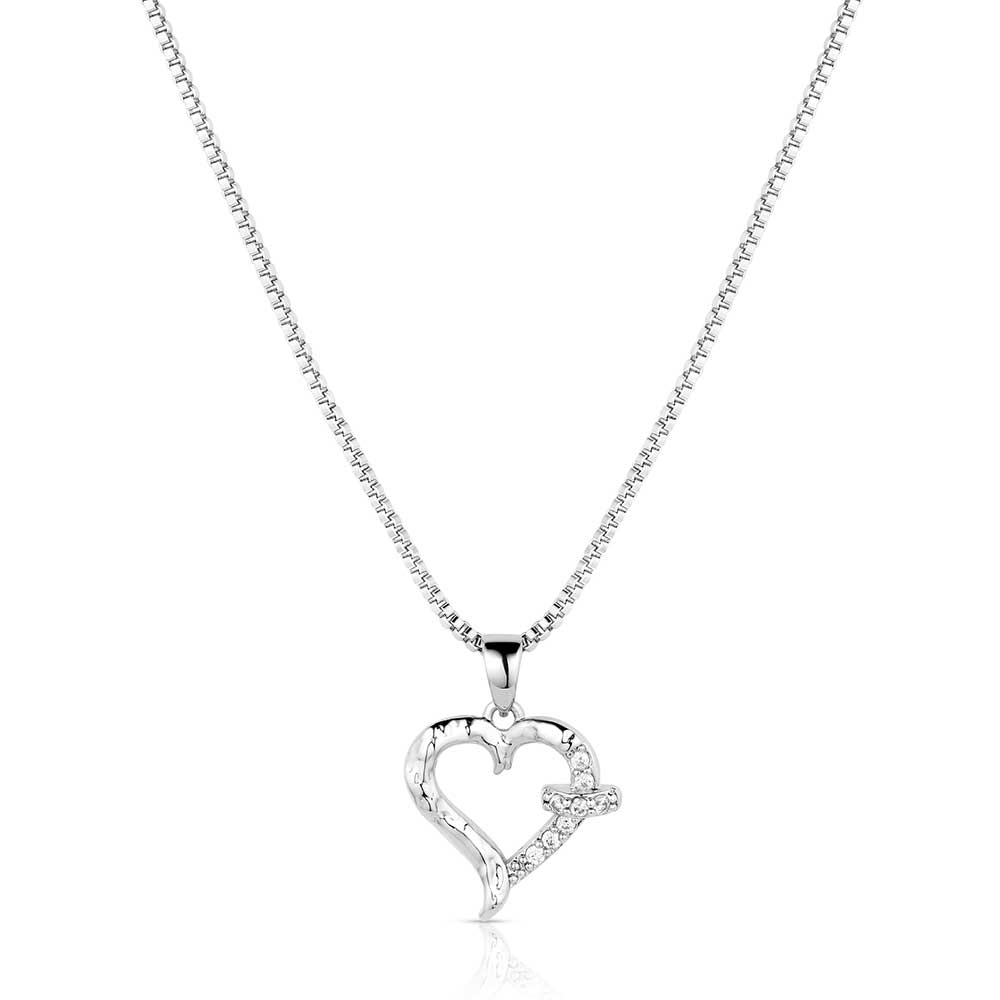 Montana Silversmiths With Love Heart Necklace STYLE NC6226